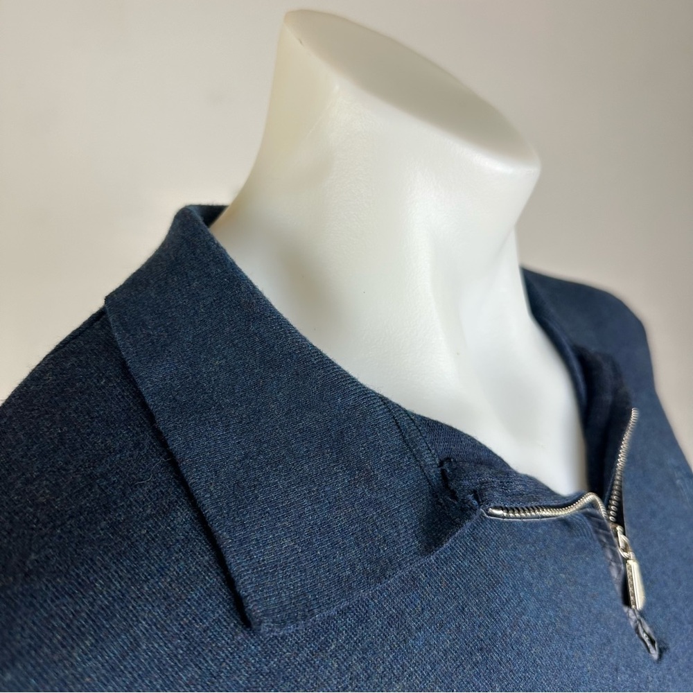 Johnny Manglani Cashmere Quarter-Zip Sweater - Picture 2 of 10